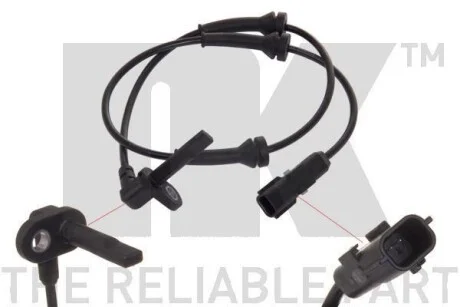 Датчик ABS передній RENAULT LAGUNA, LAGUNA III 15D-35 1007- NK 293932
