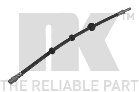 Шланг гальмо.переднє (М10х1х435) VW Golf 1.4-2.0 91-97, 2.8 92-95 NK 854757