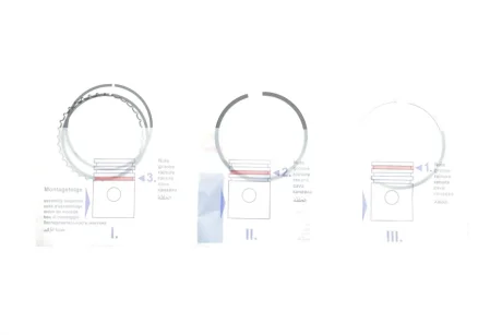Кільця поршневі NPR 120 037 0059 00