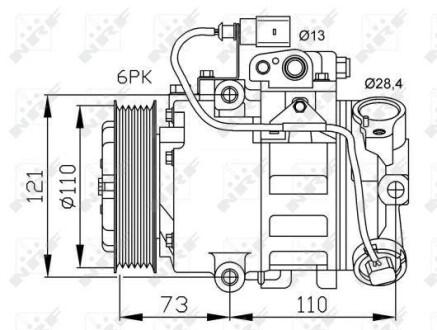 Компресор NRF 32225