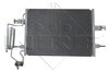 Радиатор кондиционера (с осушителем) Opel Meriva A 1.4-1.8 05.03-05.10 NRF 35599 (фото 3)