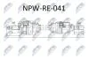Піввісь ліва Renault Master 23dCi 10- (L:743/A:31/D:39) NTY NPW-RE-041 (фото 1)
