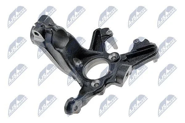 Цапфа перед ліва VW GOLF 03-12 / Audi A3 03-13 / Seat Altea 03-12 (на 3 кріплення підшипник) NTY ZZP-AU-002 (фото 1)