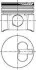 Поршень (83мм) Citroen, Fiat, Peugeot, Suzuki - D8B,D8C,DHV,DHW,DHX,DHY NURAL 87-105500-00 (фото 1)