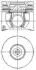 Поршень (90,4+0,5мм) Ford - D4FA,FXFA NURAL 8711350710 (фото 1)
