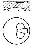 Поршень FIAT 82.0 NURAL 87-124000-00