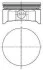 Поршень (80,5мм) Chevrolet - X 18 XE1,Z 18 XE,Z 18 XEL NURAL 87-141200-00 (фото 1)