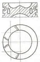 Поршень NURAL 87-436708-10