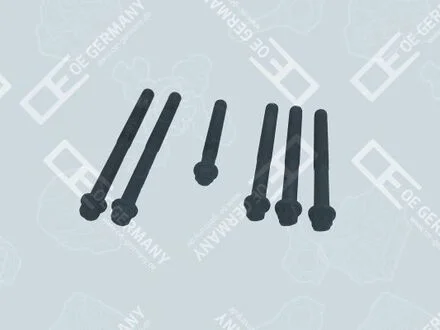Комплект болтів ГБЦ MAN 3шт, M15x2x259, 5шт,M15x2x198,0 OEGER OE Germany 020121287609