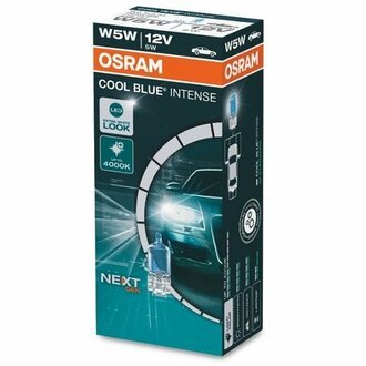 Автолампа Next Gen W5W W2,1x9,5d 5 W светло-голубая OSRAM 2825CBN