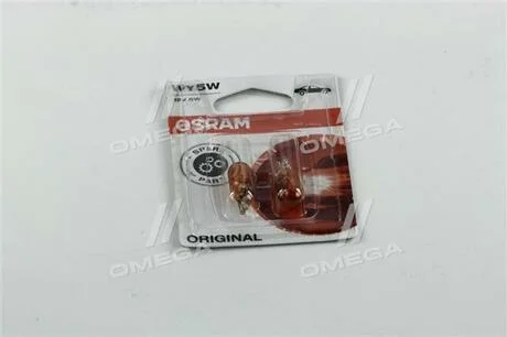 Автолампа Original WY5W W2, 1x9, 5d 5 W оранжева OSRAM 282702B