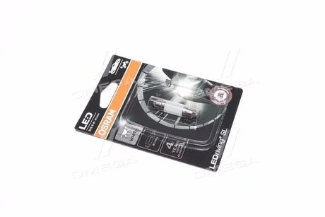 Автолампа LEDriving C5W SV8,5-8 0,6 W прозрачная OSRAM 6413DWP-01B