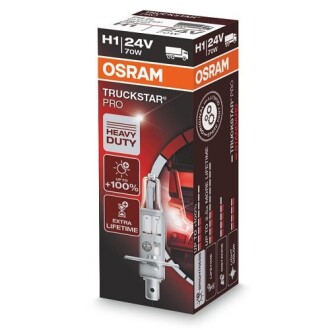 Автолампа Truckstar Pro H1 P14,5s 70 W прозрачная OSRAM 64155TSP