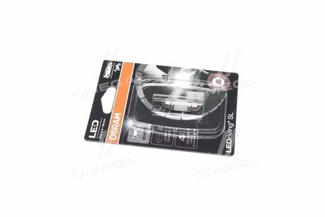 Автолампа LEDriving Standard C5W SV8,5-8 0,5 W прозрачная OSRAM 6418DWP01B