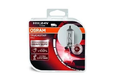 ЛАМПА H11 24V 70W PGJ19-2 DUO TRUCKSTUR PRO 64216TSP-HCB-DUO OSRAM 64216TSPHCB