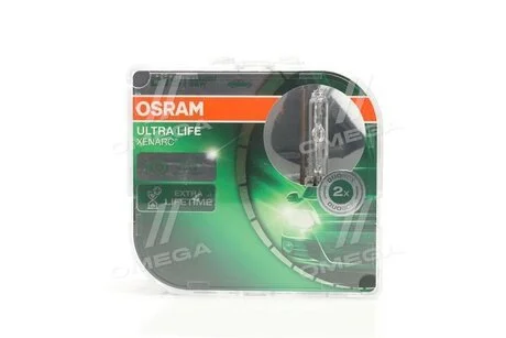 Автолампа Ultra Life D1S PK32d-2 35 W прозрачная OSRAM 66140ULTDUO