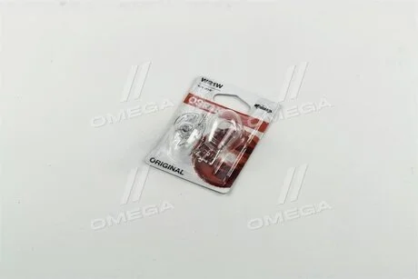 Автолампа Original W21W W3x16d 21 W прозрачная OSRAM 750502B