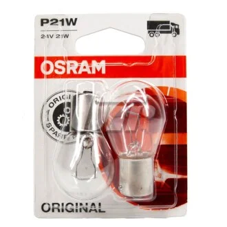 Автолампа Original Line P21W BA15s 21 W прозора OSRAM 7511-02B