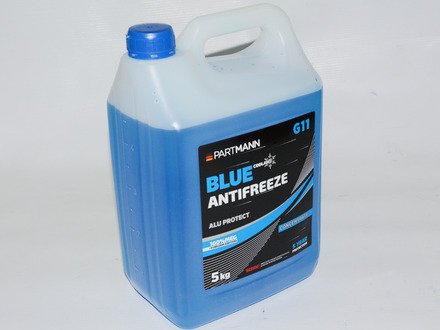 Антифриз синій G11 5kg (концентрат) PARTMANN PM040008