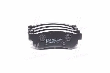 Колодки дискові гальмівні CHEVROLET LACETTI задн.(PARTS MALL) PARTS-MALL PKC-E22