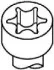 Комплект болтів з головкою системи TORX з чорного металу Payen HBS033 (фото 1)