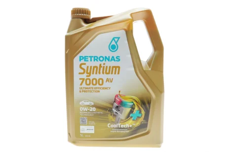 Масло моторное SYNTIUM 7000 AV 0W-20 SN+ (5L) Petronas 70410M12EU