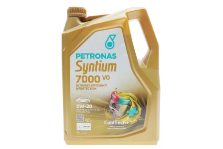 Масло моторное SYNTIUM 7000 VO 0W-20 SP (5L) Petronas 70721M12EU
