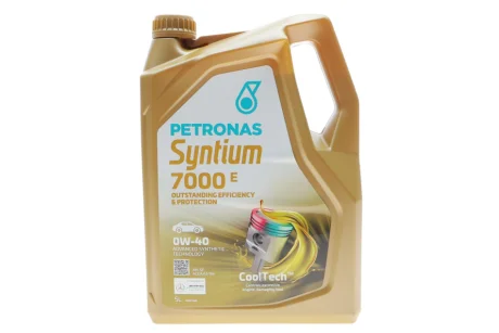 Масло моторное SYNTIUM 7000 E 0W-40 SP (5L) Petronas 70722M12EU