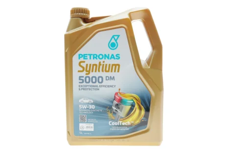 Масло моторное SYNTIUM 5000 DM 5W-30 SN (5L) Petronas 70957M12EU