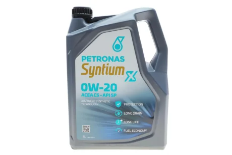 Масло моторное SYNTIUM X 0W-20 C5 API SP (5L) Petronas 70980M12EU