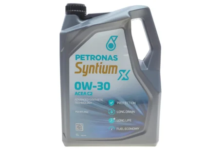 Масло моторное SYNTIUM X 0W-30 C2 (5L) Petronas 70981M12EU