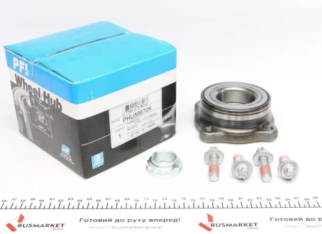 Подшипник ступицы PFI PHU56670K