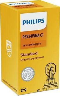 Автолампа Standard PSY24W PG20/4 24 W оранжева PHILIPS 12188NAC1 (фото 1)