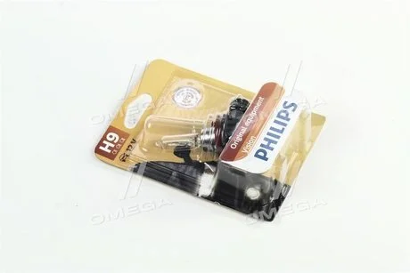 Автолампа Standard H9 PGJ19-5 65 W прозора PHILIPS 12361B1