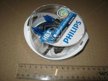 Автолампа DiamondVision HB3 P20d 65 W синя PHILIPS 9005DVS2