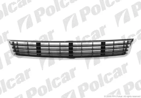 Решітка в бампері | AUDI A4, 11.00- Polcar 133427