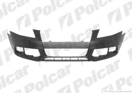 Бампер передній | A4 (B8) 08- Polcar 1337071