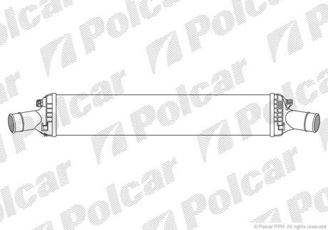 Інтеркулер AUDI A4 27 TDI 08-16 Polcar 1337J8-2