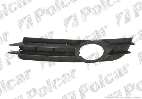 Решітка в бампері | A6 SDN/KOMBI 05- Polcar 1338274