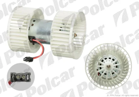 Вентилятор кабіни | BMW 3 / X3 Polcar 2008NU2