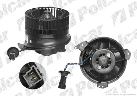 Вентилятор кабіни | CHRYSLER / DODGE Polcar 2401NU1