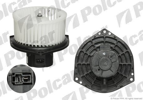 Вентилятор салона Chevrolet Aveo 1.2-1.5 09.02- Polcar 2500NU-1 (фото 1)