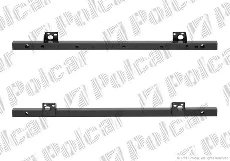 Підсилювач переднього бампера нижня частина FIAT Doblo 09-15; OPEL Combo D 11-18 Polcar 304207-4