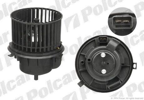 Моторчик вентилятора салона Ford Tranzit 20-32D 0694-0814 Polcar 3246NU-1 (фото 1)