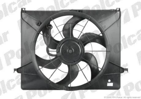 Вентилятори з корпусом / кронштейном | HYUNDAI SONATA, 06- Polcar 402623W1