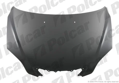 Капот | MAZDA 3, 04-, HB Polcar 4541031