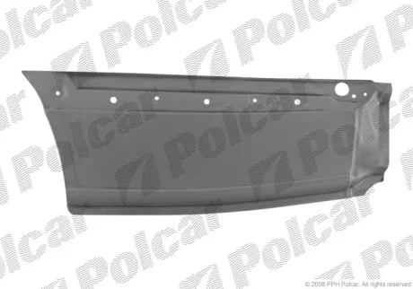 Ремкомплект крила заднього | SPRINT.06-,L=4300mm Polcar 50658493
