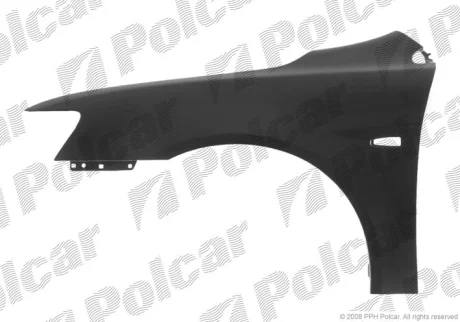 Крило переднє | LANCER, 03.07- Polcar 523401