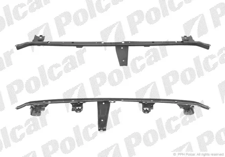 Підсилювач бампера | LANCER, 03.07- Polcar 5234073