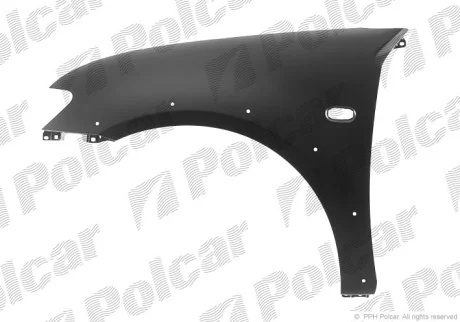 Крило переднє | L200, 12.05- Polcar 5279021